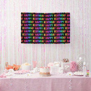 Happy Birthday Pattern Spandoek