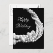 Happy Birthday Pearl Briefkaart (Voorkant / Achterkant)