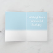 Happy Birthday Penguin Card Kaart (Binnen)