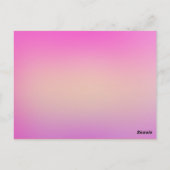 Happy Birthday Peony Briefkaart (Achterkant)