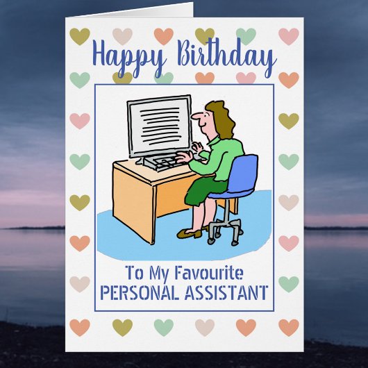 Happy Birthday Personal Assistant