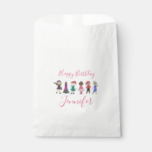 Happy Birthday Personalized Ballet Tap Jazz Dance Bedankzakje