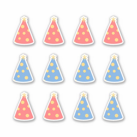 Happy Birthday Pet Celebration Journal Craft S Sticker (Voorkant)