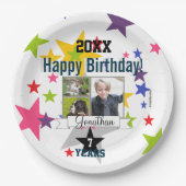 Happy Birthday Photo Paper Bord HAMbyWG (Voorkant)