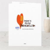 Happy Birthday Pi Kaart (Achterkant)