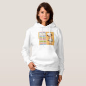 Happy Birthday Pie Womens Hoodie (Voorkant volledig)