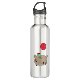 Happy Birthday Pig Waterfles