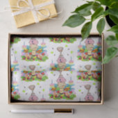 Happy Birthday Pink Cupcake Tissue Paper  Tissuepapier (Geschenk)