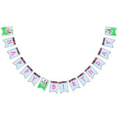 Happy Birthday Pink Princess Banner (Alle)