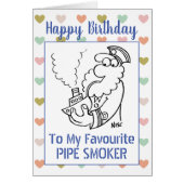 Happy Birthday Pipe Smoker (Voorkant)