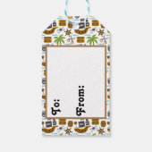 Happy Birthday Pirate Cadeaulabel (Achterkant)