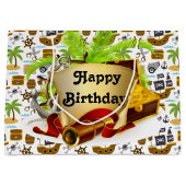 Happy Birthday Pirate Groot Cadeauzakje (Voorkant)