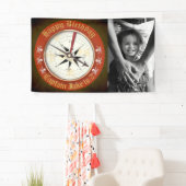 Happy Birthday Pirate Party Foto Spandoek (Insitu)