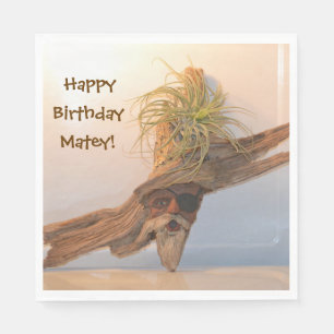 Happy Birthday Pirate Servetten