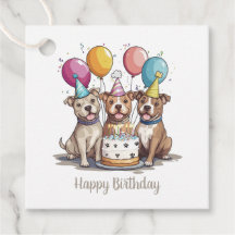 Happy Birthday Pit Bull Dogs