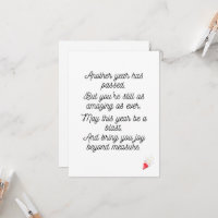 Happy Birthday Poem Kaart