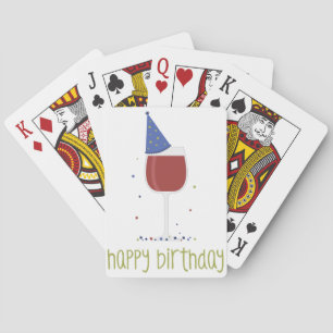 Happy Birthday Pokerkaarten