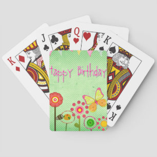 Happy Birthday Pokerkaarten