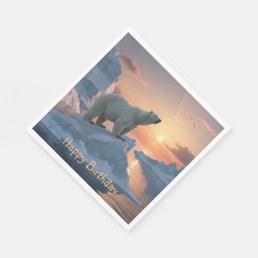 Happy Birthday Polar Beer Servet (Hoek)