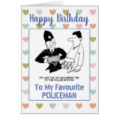 Happy Birthday Policeman (Voorkant)