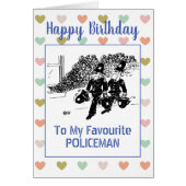 Happy Birthday Policeman (Voorkant)