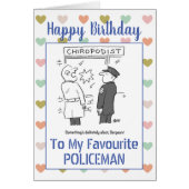 Happy Birthday Policeman (Voorkant)