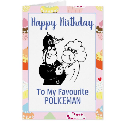 Happy Birthday Policeman (Voorkant)
