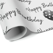 Happy Birthday Polka Dot Balloons Cadeaupapier (Rol Hoek)