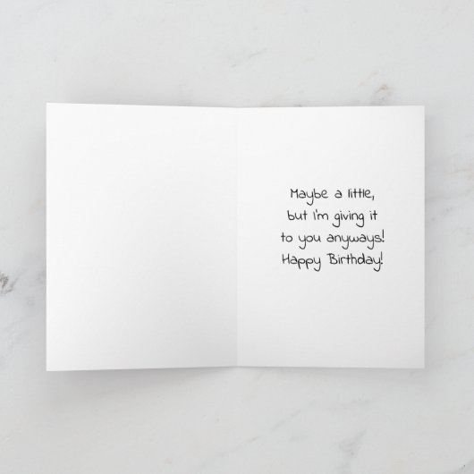 Happy Birthday | Pop Art | Funny Kaart (Binnen)