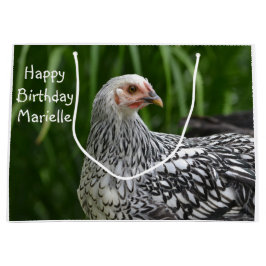 Happy Birthday Posing Chicken Groot Cadeauzakje