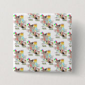 Happy Birthday Possum Cake Surprise Button (Voorkant)