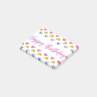 Happy Birthday Post-bericht Opmerking Post-it® Notes