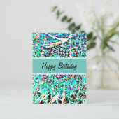 Happy Birthday Post Card Briefkaart (Staand voorkant)