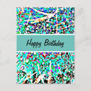 Happy Birthday Post Card Briefkaart
