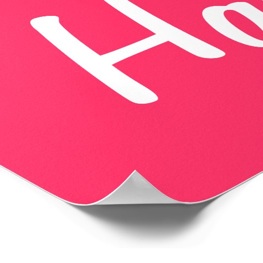 Happy Birthday Poster (Hoek)