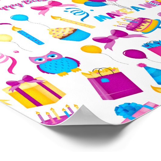 Happy Birthday Poster (Hoek)