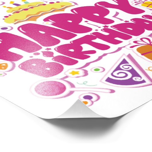 Happy Birthday Poster (Hoek)
