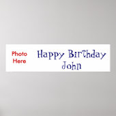 Happy Birthday Poster (Voorkant)