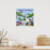 Happy Birthday Poster (Keuken)