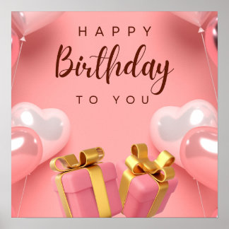 Happy Birthday Poster