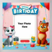 Happy Birthday Poster (Voorkant)