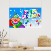Happy Birthday Poster (Keuken)