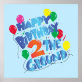 Happy Birthday Poster (Voorkant)