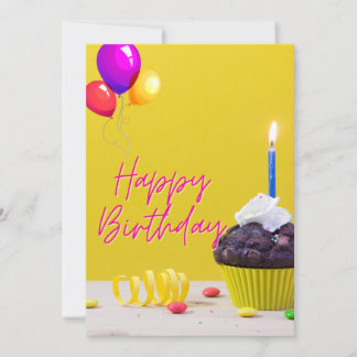 Happy Birthday Poster – vrolijk en vrolijk Kaart