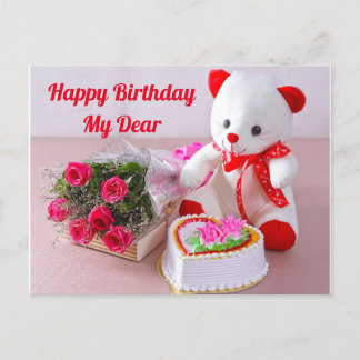 Happy Birthday-postkaart Briefkaart