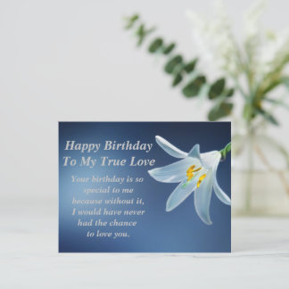 Happy Birthday-postkaart Briefkaart