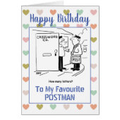 Happy Birthday Postman (Voorkant)