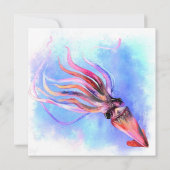 Happy Birthday - Prachtige kleurrijke vierkant zwe (Achterkant)