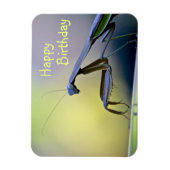 Happy Birthday Praying Mantis Magneet (Verticaal)