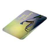 Happy Birthday Praying Mantis Magneet (Linkerzijde)